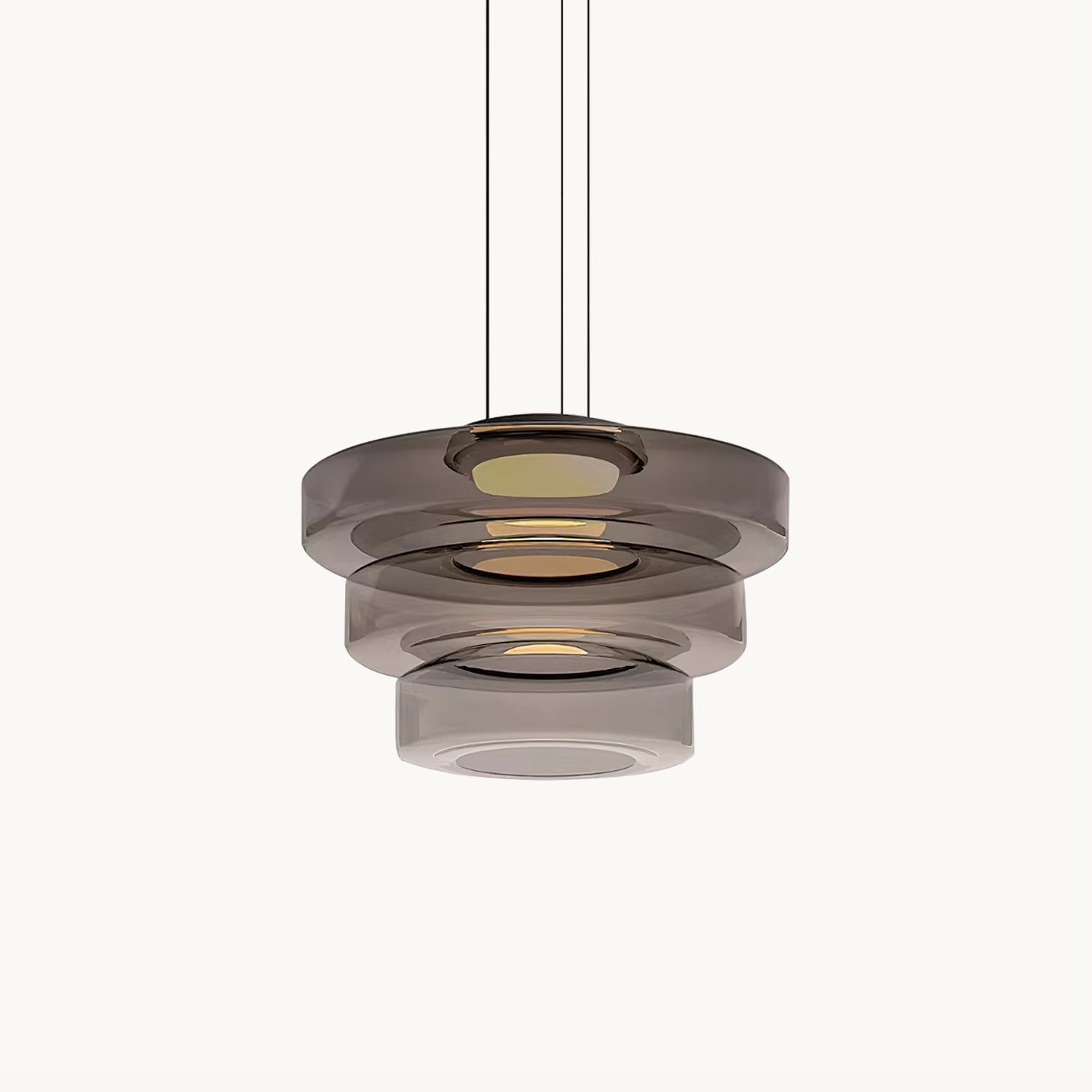 Modern Levels Series Pendant Light - Adjustable Hanging Chandelier for Kitchen Island, Dining Room & Bedroom Lighting