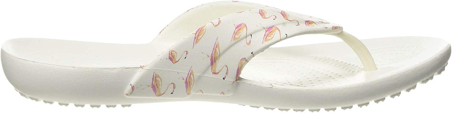 Crocs Women's Kadee Seasonal Printed Flip Flops - Comfortable Summer Sandals for Beach, Pool & Casual Wear | Lightweight & Water-Friendly Footwear