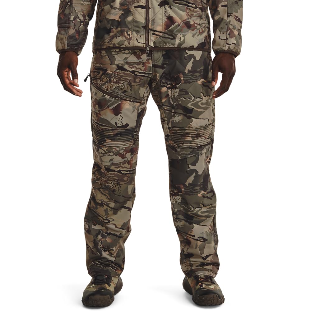 Under Armour Men's Brow Tine ColdGear Infrared Pants - Thermal Base Layer for Cold Weather Running, Hunting & Outdoor Activities