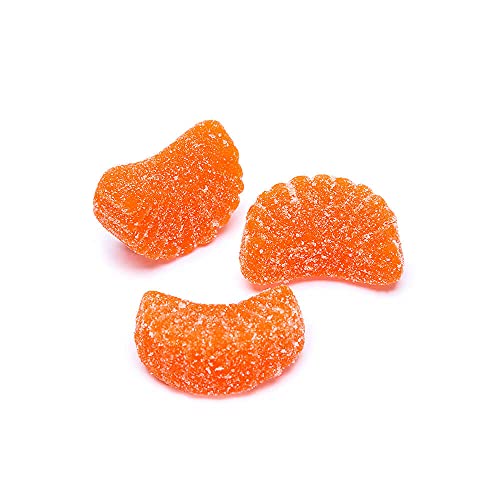 Orange Slices Candy - 5 lb Bulk Bag - Sweet & Tangy Gummy Treats - Perfect for Candy Buffets, Party Favors & Baking Decorations