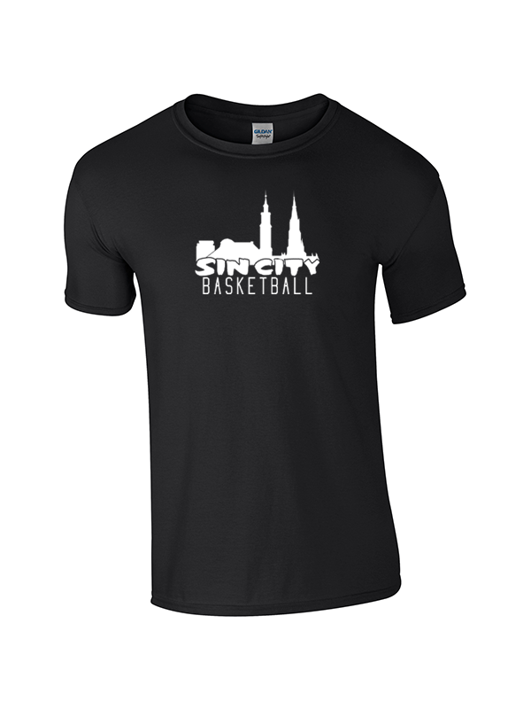 KSTBB Sin City Skyline T-Shirt for Kids & Adults - Perfect for Casual Wear, Travel, and Gifts