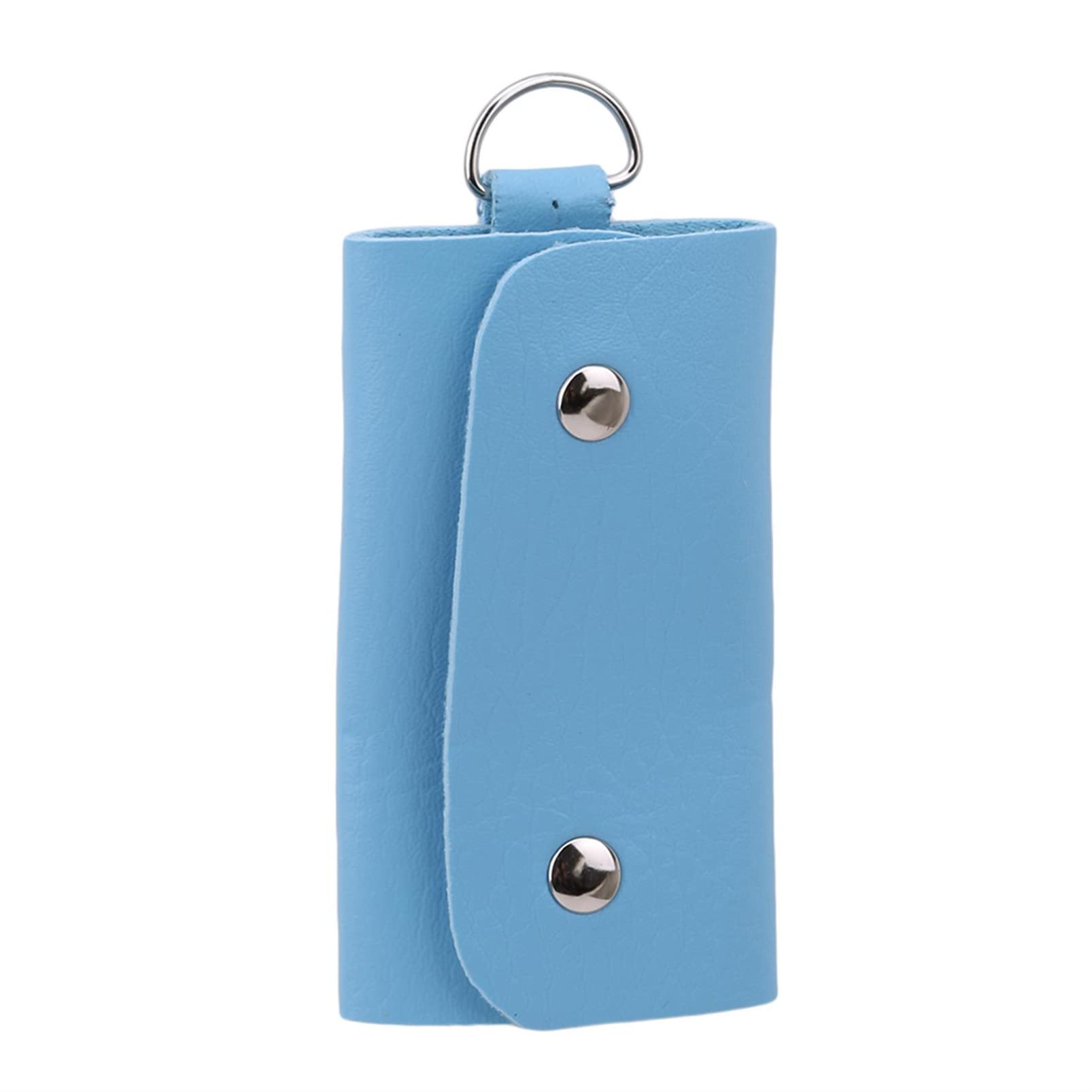 LoveAloe Unisex PU Leather Car Key Card Wallet - Slim RFID Blocking Key Holder with Coin Pocket & Keychain - Perfect for Organizing Keys, Cards, and Coins for Men and Women