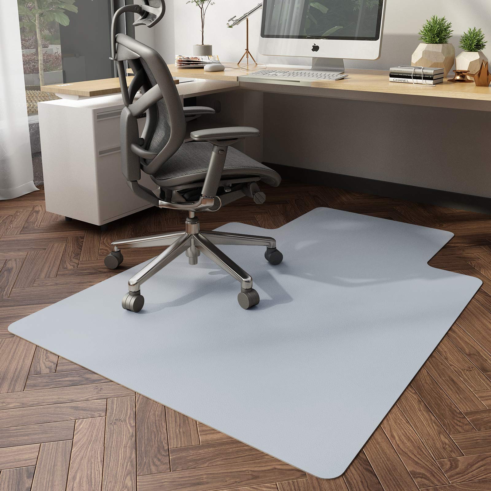 Heavy Duty Office Chair Mat for Hardwood Floors - Non-Slip 36