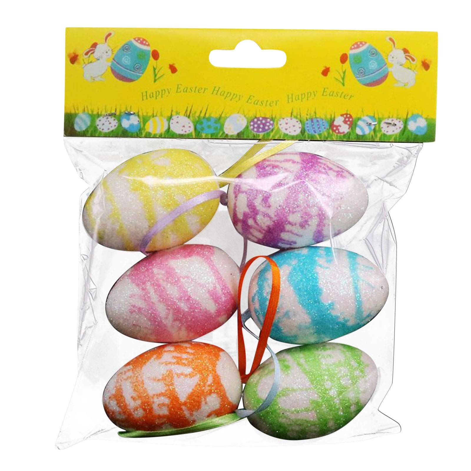 Sparkling DIY Easter Egg Ornaments for Tree & Home Decor - Perfect for Crafts & Gifting