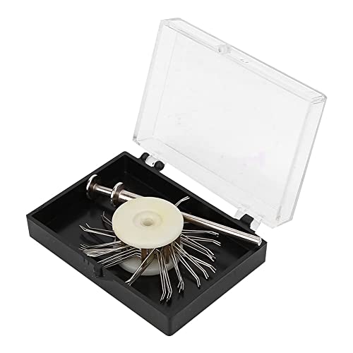 A K Homes - Professional Wire Brush & Jewelry Cleaning Brush Set for Jewelry Makers - Perfect for Polishing, Cleaning, and Detailing Rings, Necklaces, and Metal Crafts (3-Piece Set) - Ideal for Jewelry Workshops, Home DIY, and Craft Projects