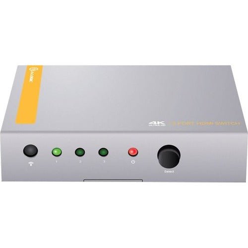 ALOGIC 3 Port HDMI 2.0 4K Switch with Wireless Remote - 4K Ultra HD HDMI Switcher for Home Theater, Gaming & Streaming Devices | Seamless Switching Between Multiple HDMI Sources