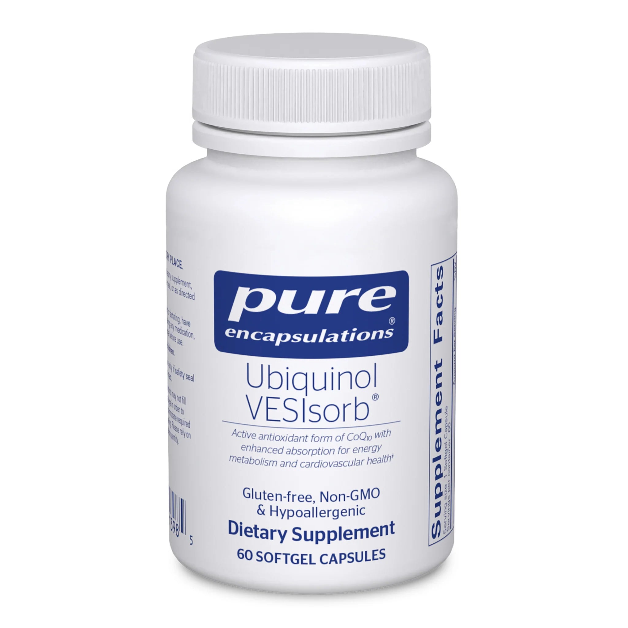 Ubiquinol VESIsorb® - Premium CoQ10 Supplement for Heart Health & Energy Support - Ideal for Active Lifestyles & Cardiovascular Wellness