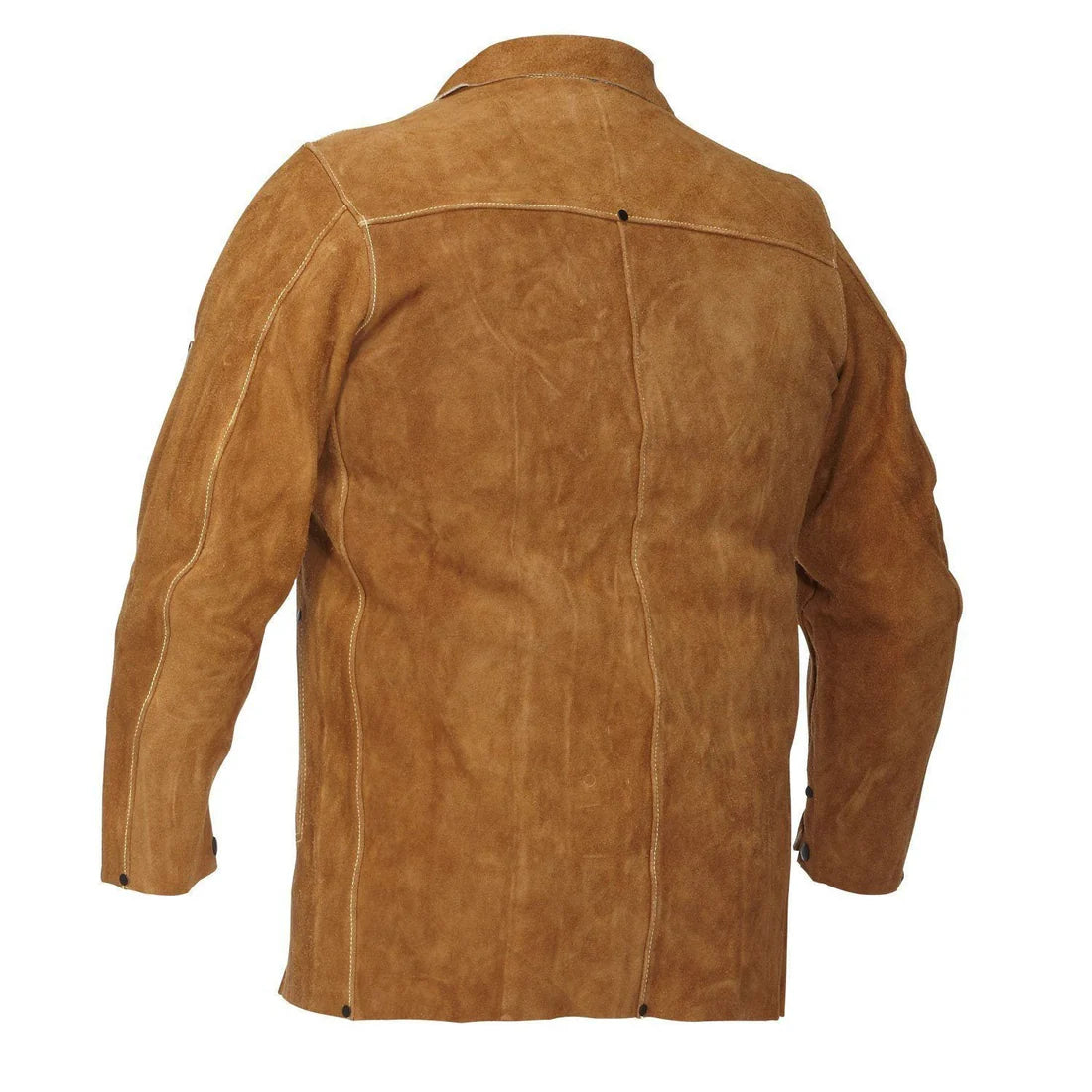 FORCEFIELD Leather Welding Jacket 024 9030 - Heavy Duty Flame Resistant Workwear for Metal Fabrication, Blacksmithing & Industrial Safety - Perfect for Welders, Construction Workers & DIY Enthusiasts