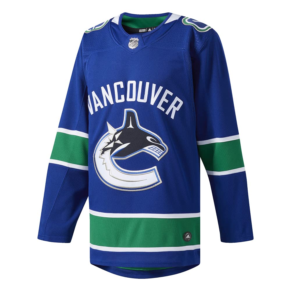 adidas Vancouver Canucks NHL Men's Climalite Authentic Hockey Jersey - Official Licensed NHL Team Apparel for Fans & Players - Perfect for Game Day, Sports Events & Casual Wear