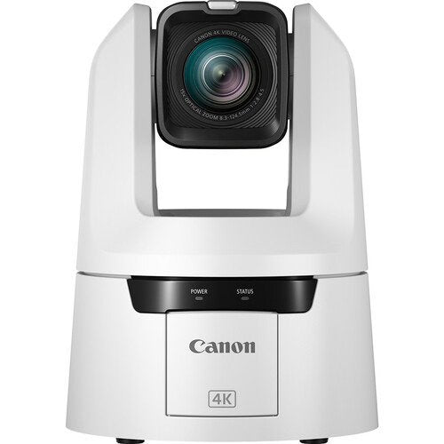 Canon CR N700 4K PTZ Camera with 15x Optical Zoom - Titanium White | Professional Live Streaming, Video Conferencing & Broadcast Studio Camera
