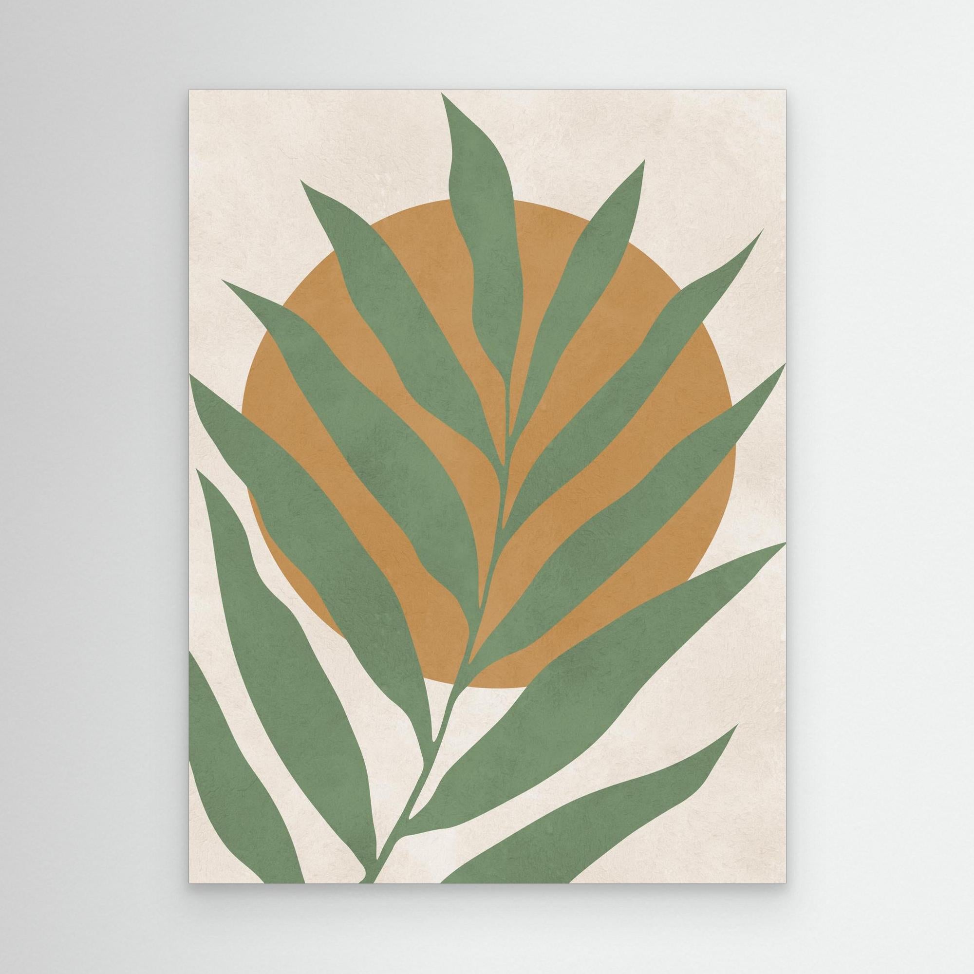 Floral and Tropical Canvas Print by Vitor Costa - Stunning Wall Art for Living Room, Bedroom & Office Decor