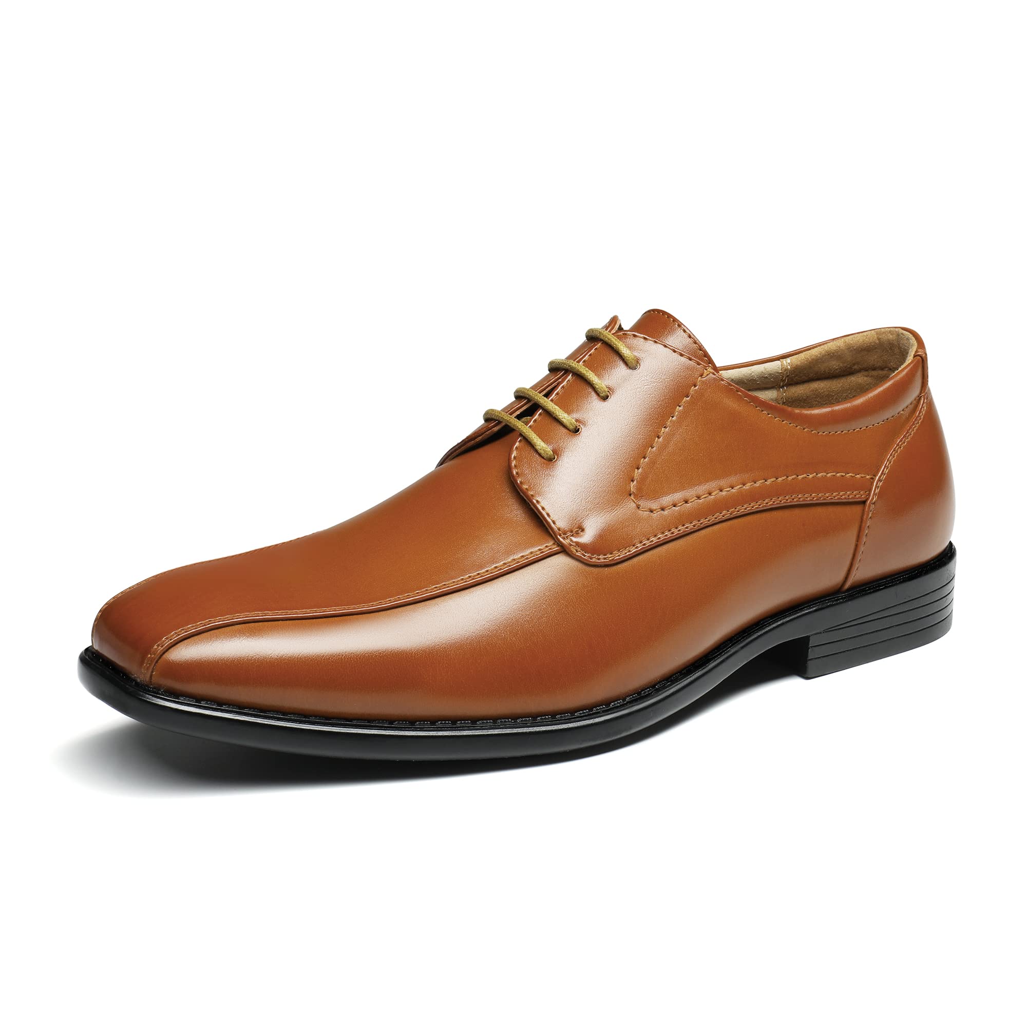 Bruno Marc Men's Classic Lace-up Oxford Dress Shoes | Formal Business & Wedding Shoes | Premium Leather Comfortable Office & Party Footwear