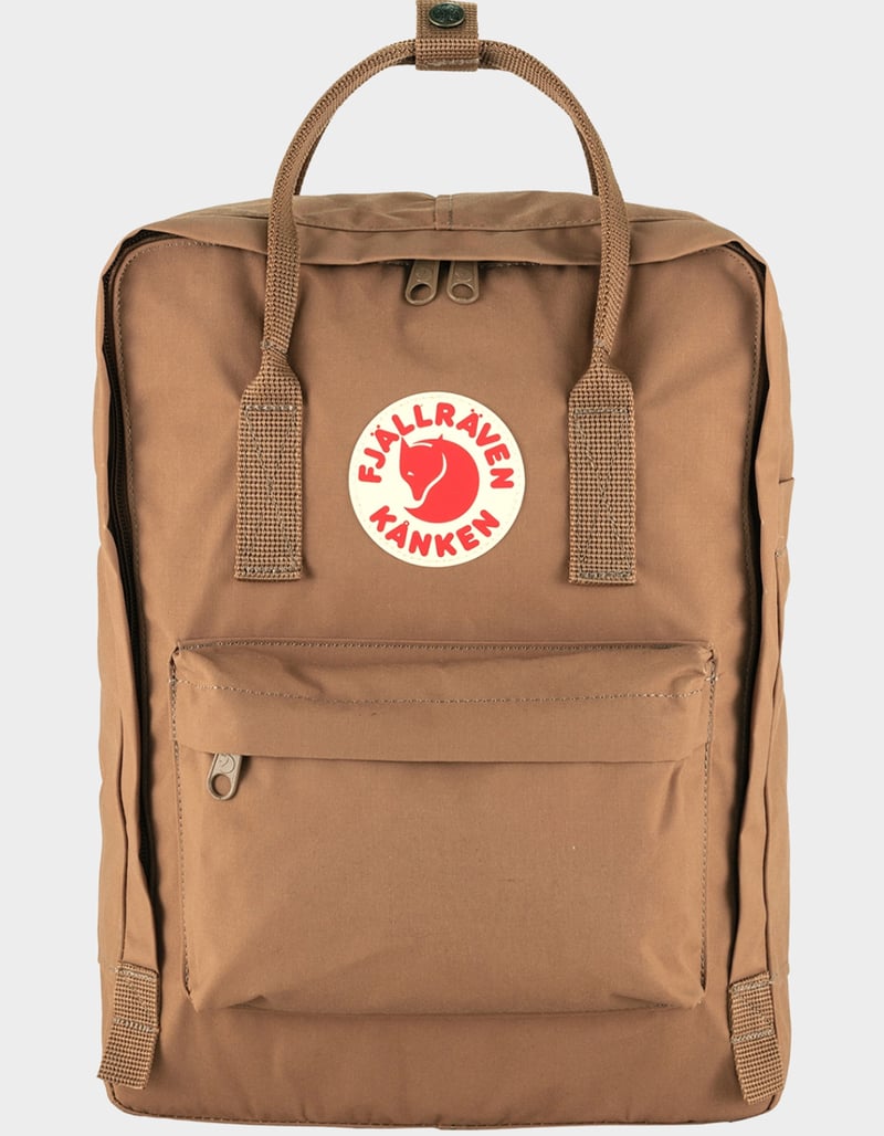 Fjallraven Kanken Backpack - Classic Brown Laptop Backpack for School, Travel & Outdoor Adventures | Durable & Water-Resistant Daypack for Men & Women