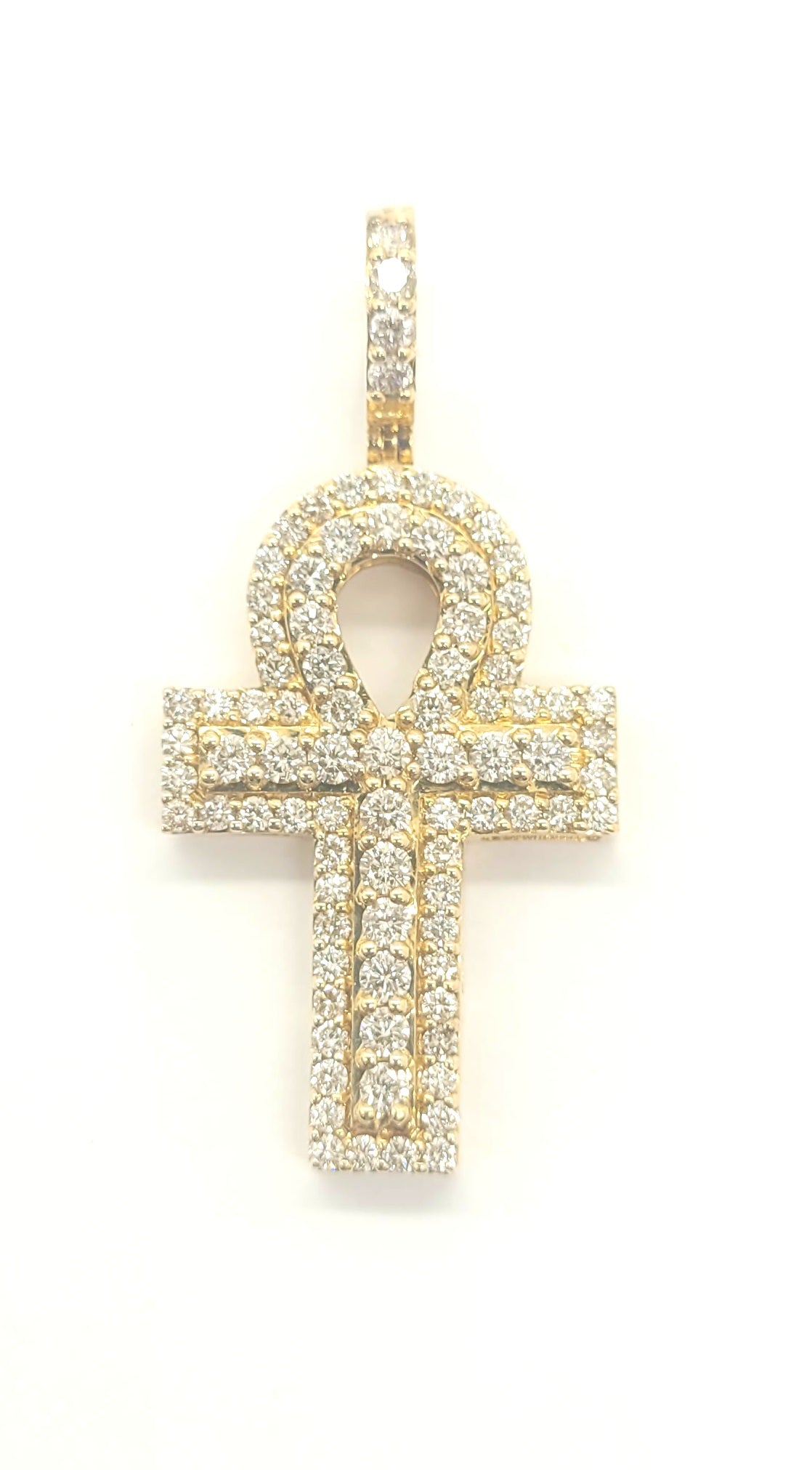 1.59 Carat Genuine Diamond Pendant Necklace - 14K White Gold Solitaire Pendant for Women - Perfect for Weddings, Anniversaries & Special Occasions