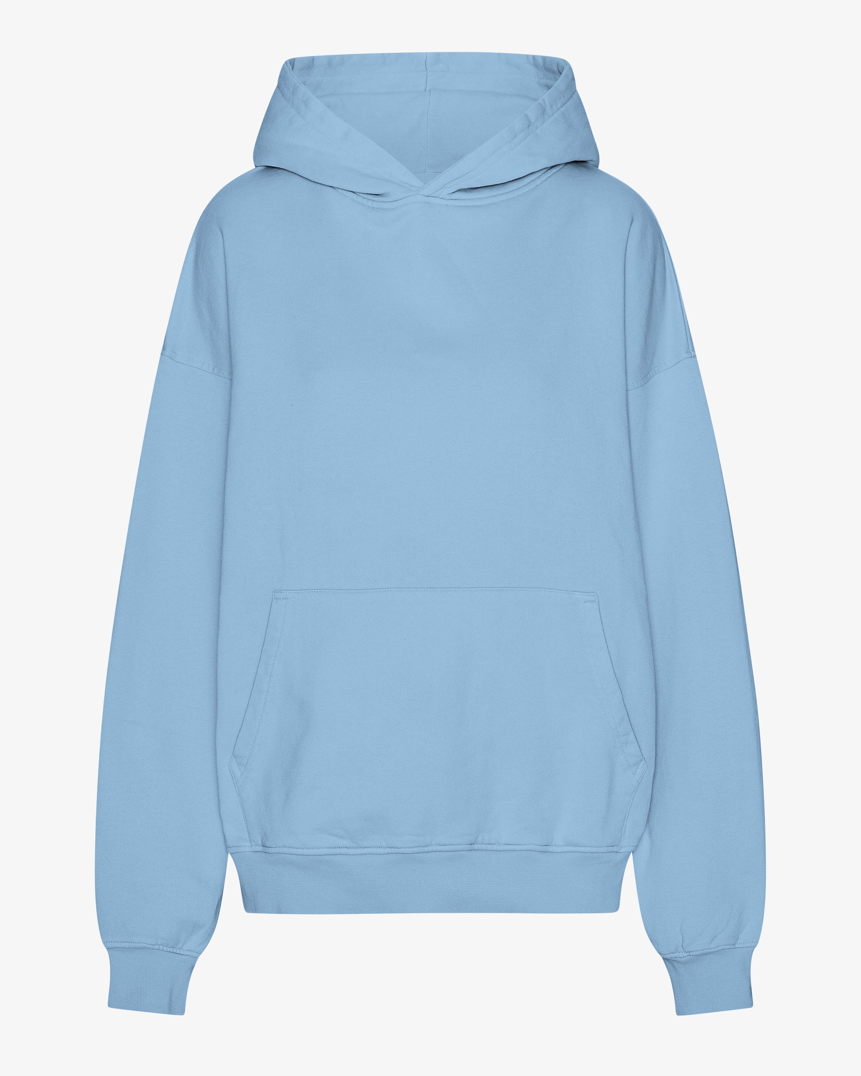 Organic Oversized Hoodie - Seaside Blue - Cozy & Comfortable Pullover for Men & Women - Perfect for Casual Wear, Lounging & Outdoor Activities