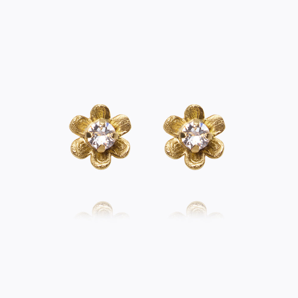 Crystal Stud Earrings for Women - Elegant and Shiny Jewelry for Daily Wear, Parties, and Gifts