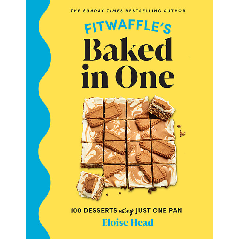 Fitwaffle's Baked in One - Delicious Homemade Waffle Maker for Easy Breakfast & Dessert | Perfect for Family Brunch, Kids Snacks & Coffee Time