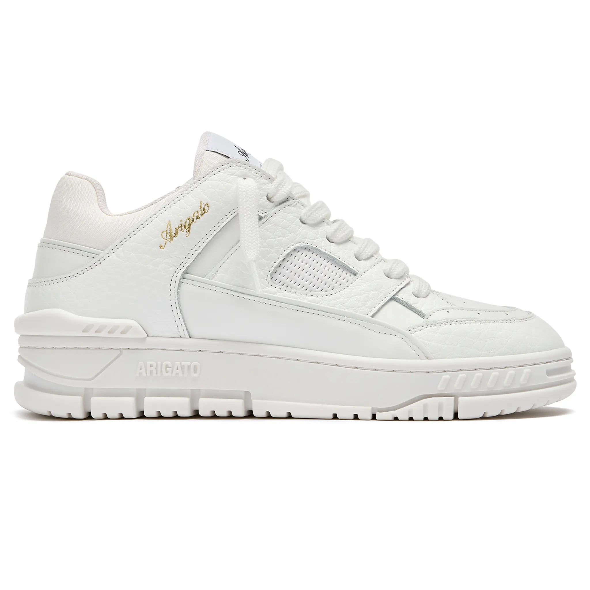 Axel Arigato Area Lo White Sneakers for Men - Minimalist Low Top Casual Shoes for Everyday Wear - Perfect for Street Style, Work & Travel