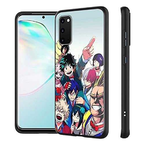 Japan Anime Cartoon Cute Silicone Phone Case for Samsung Galaxy S20 - Kawaii Character Design Protective Cover - Perfect for Anime Fans, Gift Giving & Daily Use