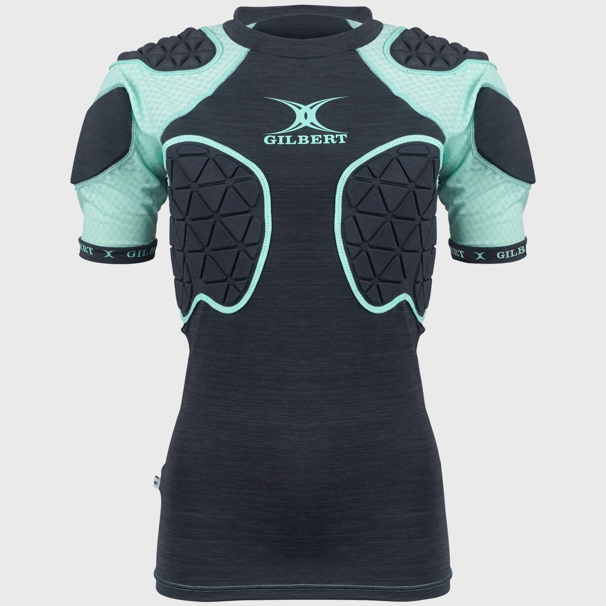 Gilbert Women's Triflex Lite Rugby Protection Vest - Lightweight Padded Shoulder Guard for Rugby Training & Matches - Perfect for Female Rugby Players & Contact Sports