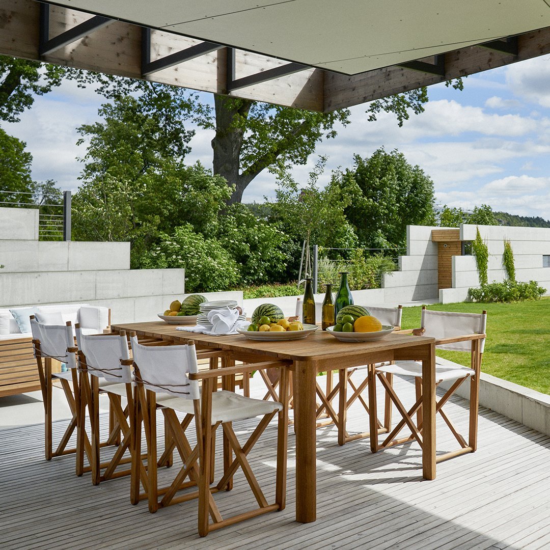 Korso Modern Dining Table - Elegant & Durable for Kitchen, Dining Room, and Entertaining