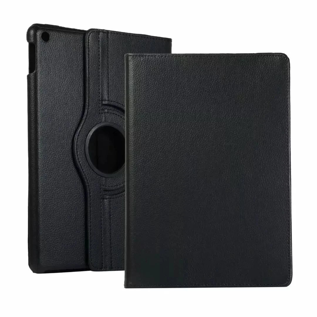 360° Rotating Leather Smart Case Cover for iPad Pro 11 (3rd Generation) - Black | Protective Stand & Keyboard Compatible for Work, Study & Travel