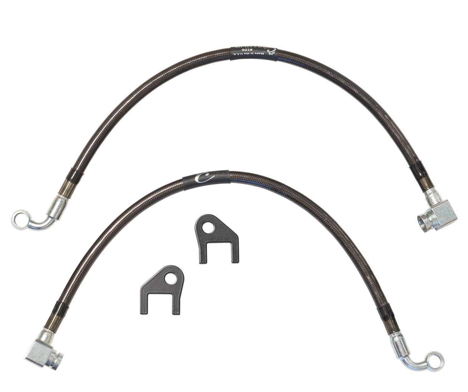 Carli Front Brake Line Kit for 2019-2024 Ram 1500 - Heavy Duty Brake Lines for Off-Road & Towing Performance