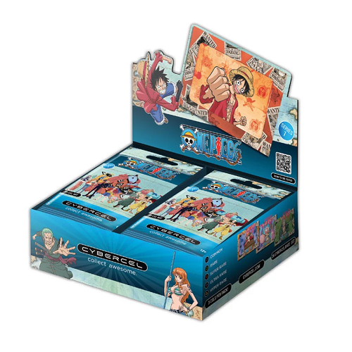 Cybercel One Piece Sealed Box Series 1 - Anime Collectible Trading Cards for Fans | Perfect for Display, Gifts & Card Game Battles