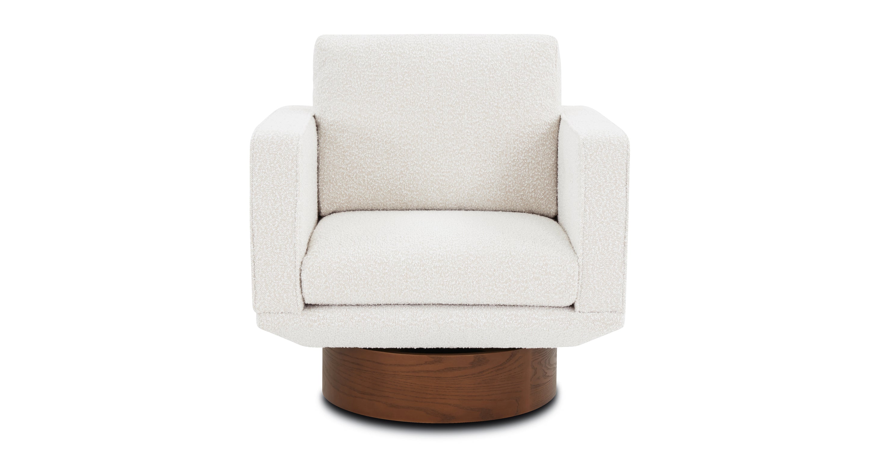 Nera Swivel Lounge Chair - Modern 360-Degree Rotating Accent Chair for Living Room, Bedroom, or Office - Perfect for Relaxing, Reading, and Entertaining Guests