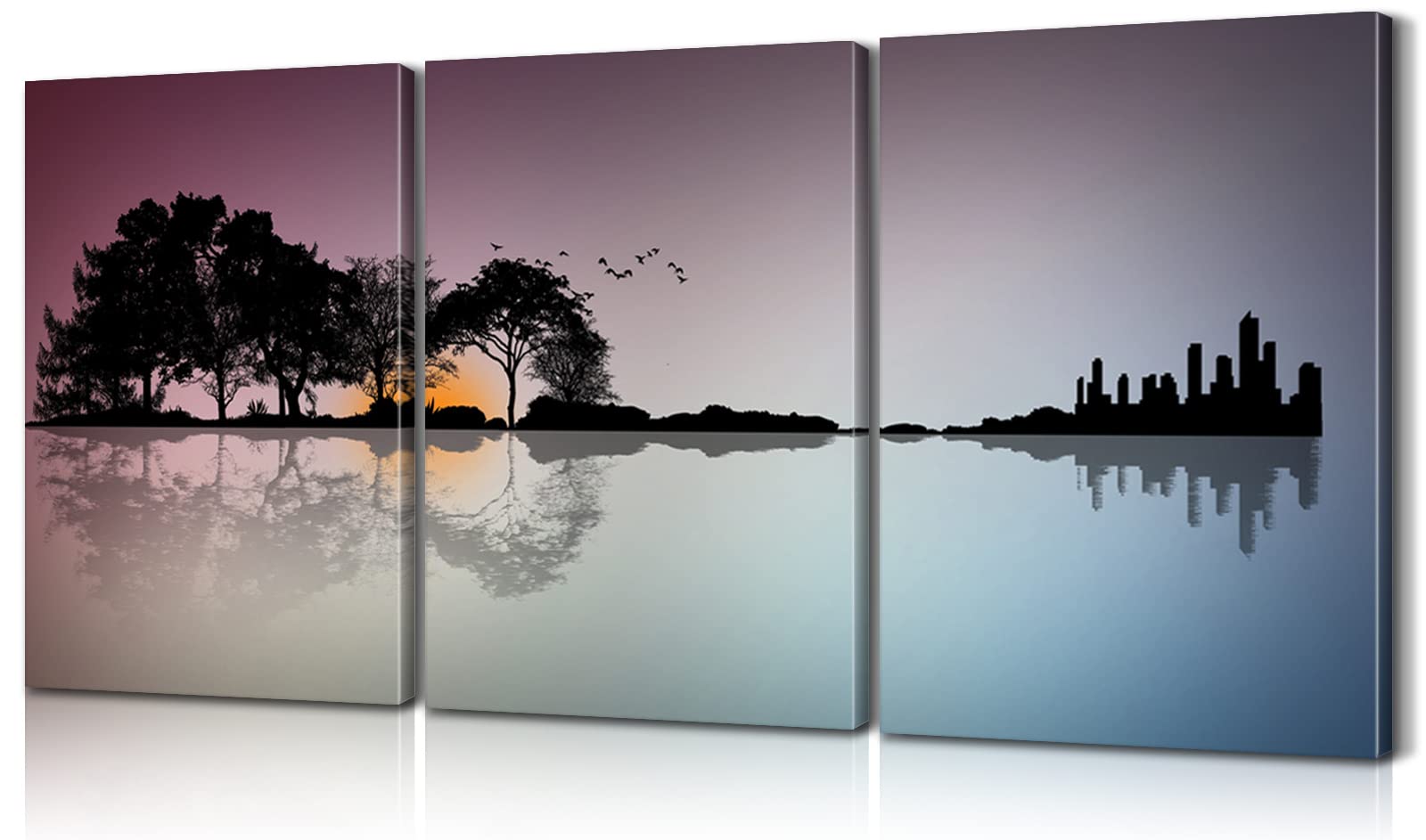 3 Piece Music Wall Art Set - Guitar Posters, Canvas Wall Decor for Bedroom & Living Room - Perfect for Music Lovers & Home Decoration (24