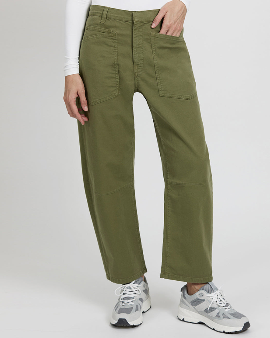 Reiko Carl Khaki Trousers for Men - Comfortable Casual Pants with Stretch Fit - Perfect for Office, Travel & Outdoor Activities