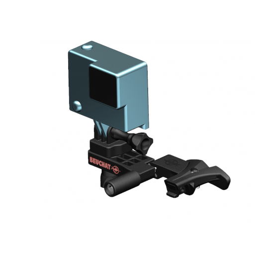 Beuchat Hero Camera Support - Underwater Camera Mount for Scuba Diving & Snorkeling - Compatible with GoPro, DSLR & Action Cameras - Perfect for Marine Photography & Adventure Travel