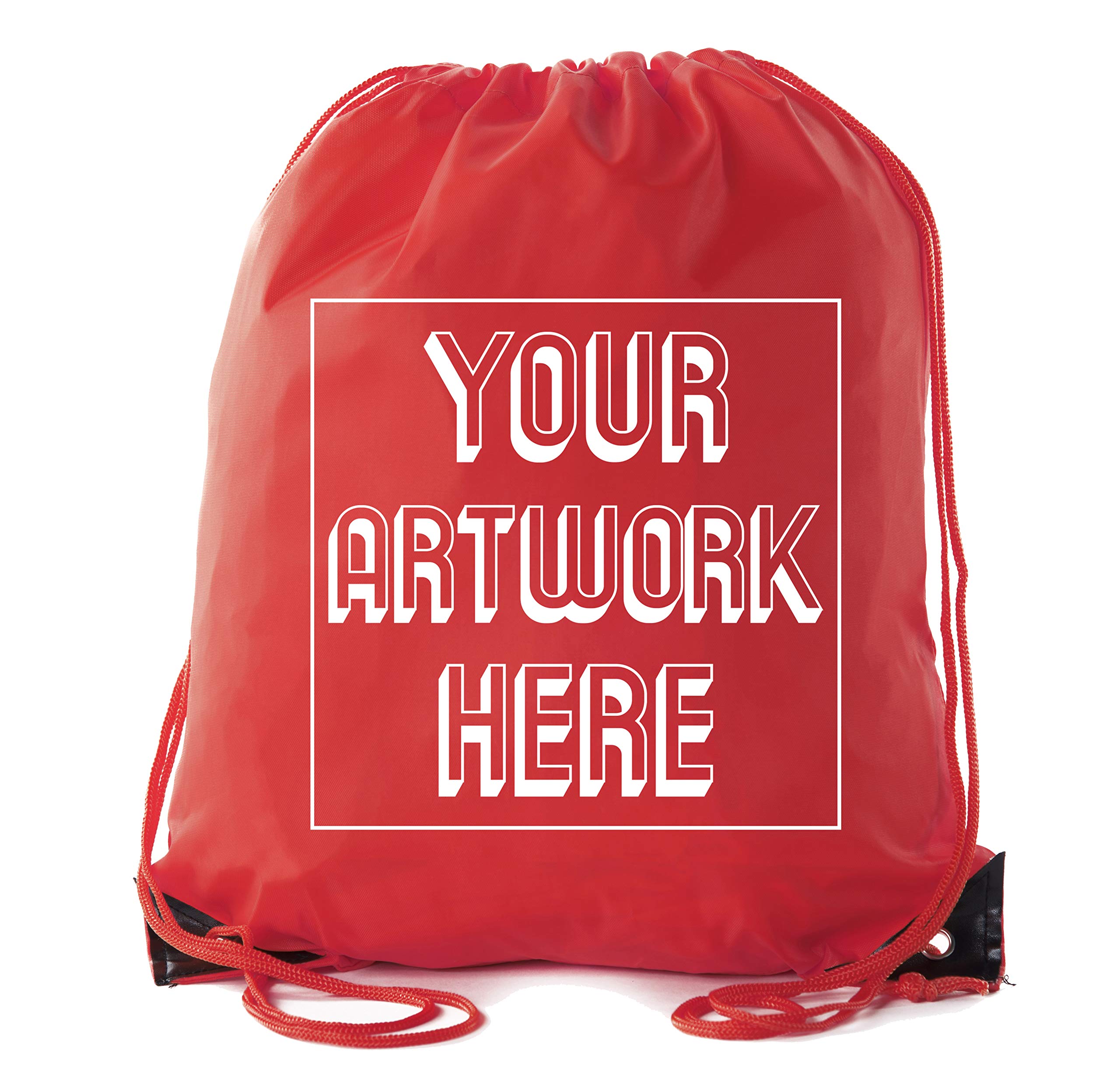 Custom Drawstring Backpack Bulk Wholesale - Personalized Gym Sack Bags for Sports, Travel & School - Lightweight & Durable Backpacks for Men Women Teens