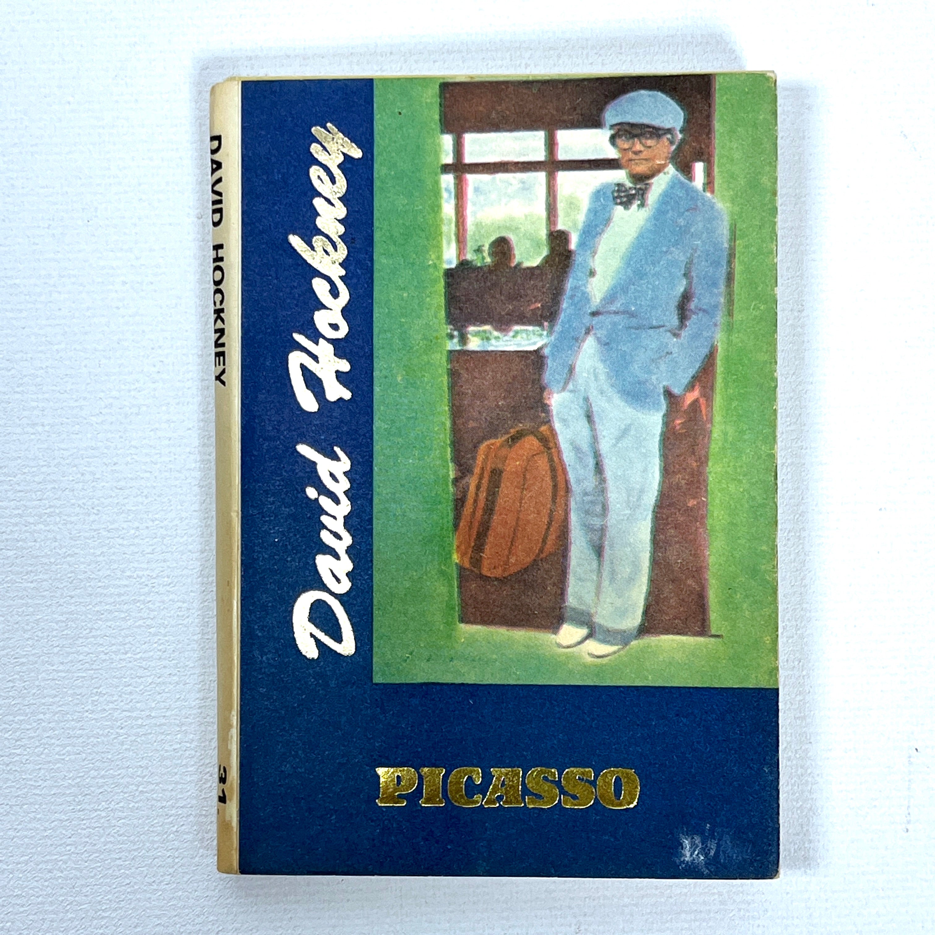 Picasso by David Hockney - Hanuman Books No.31 (1990) | Rare Softcover with Dust Jacket | Art Book Collectible for Home Decor & Gift Giving