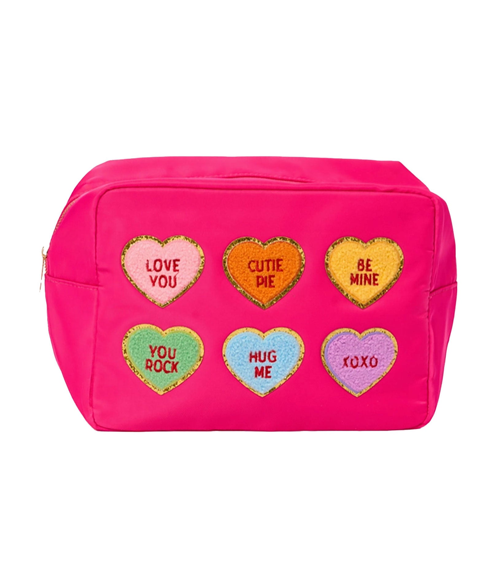 Valentine's Day Conversation Hearts Candy - Large Pouch (1lb) | Bulk Sweetheart Candies for Parties, Wedding Favors & Classroom Treats
