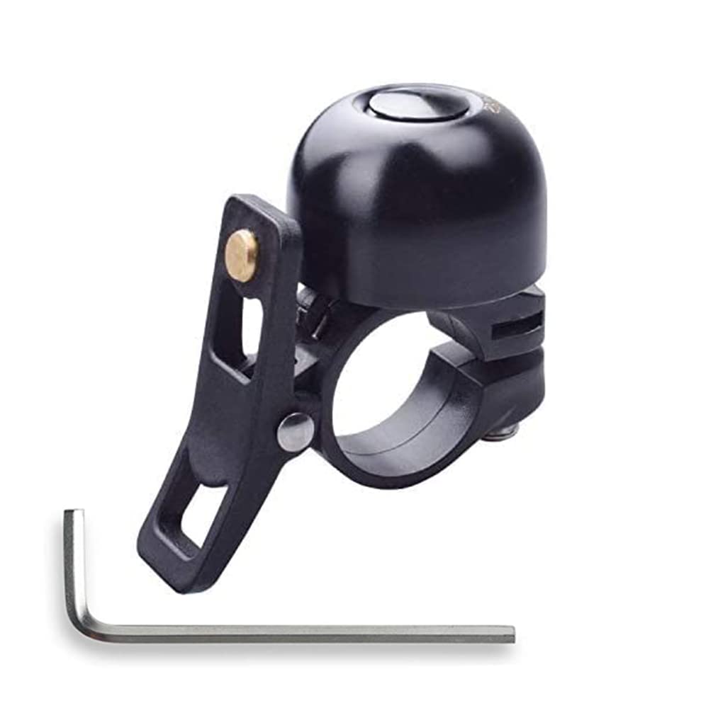 Sportout Copper Alloy Bike Bell - Classic Loud Bicycle Ring for Road, Mountain, City, Sports & BMX Bikes | Perfect for Commuting, Cycling Safety & Outdoor Adventures
