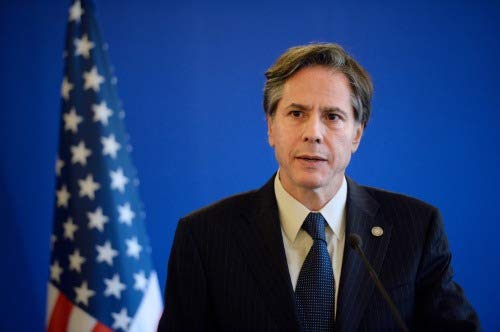 Antony Blinken Glossy Poster - High-Quality Photo Banner Print of US Secretary of State | Perfect for Home Decor, Office Wall Art & Political Memorabilia