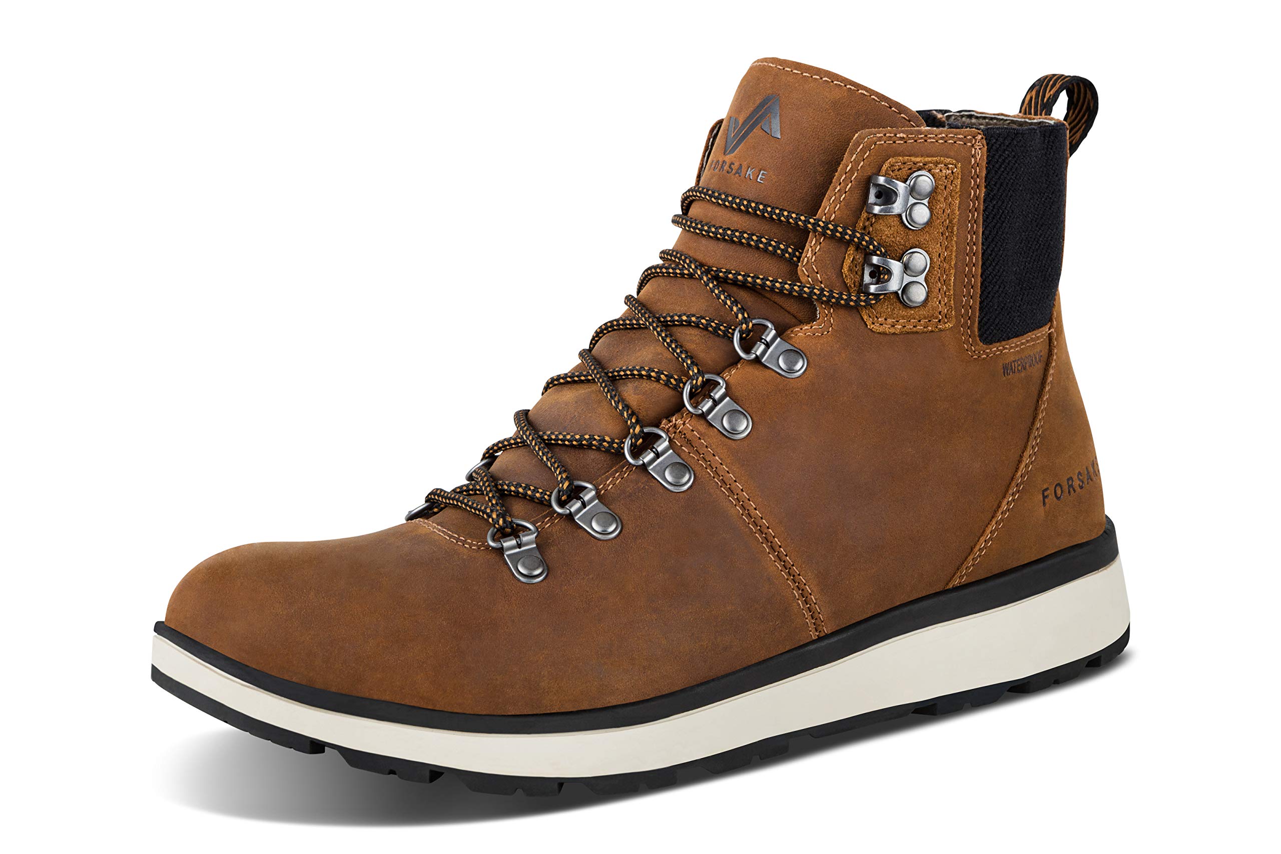 Forsake Davos High - Men's Waterproof Premium Leather Hiking Boots for Outdoor Adventures & Winter Walking