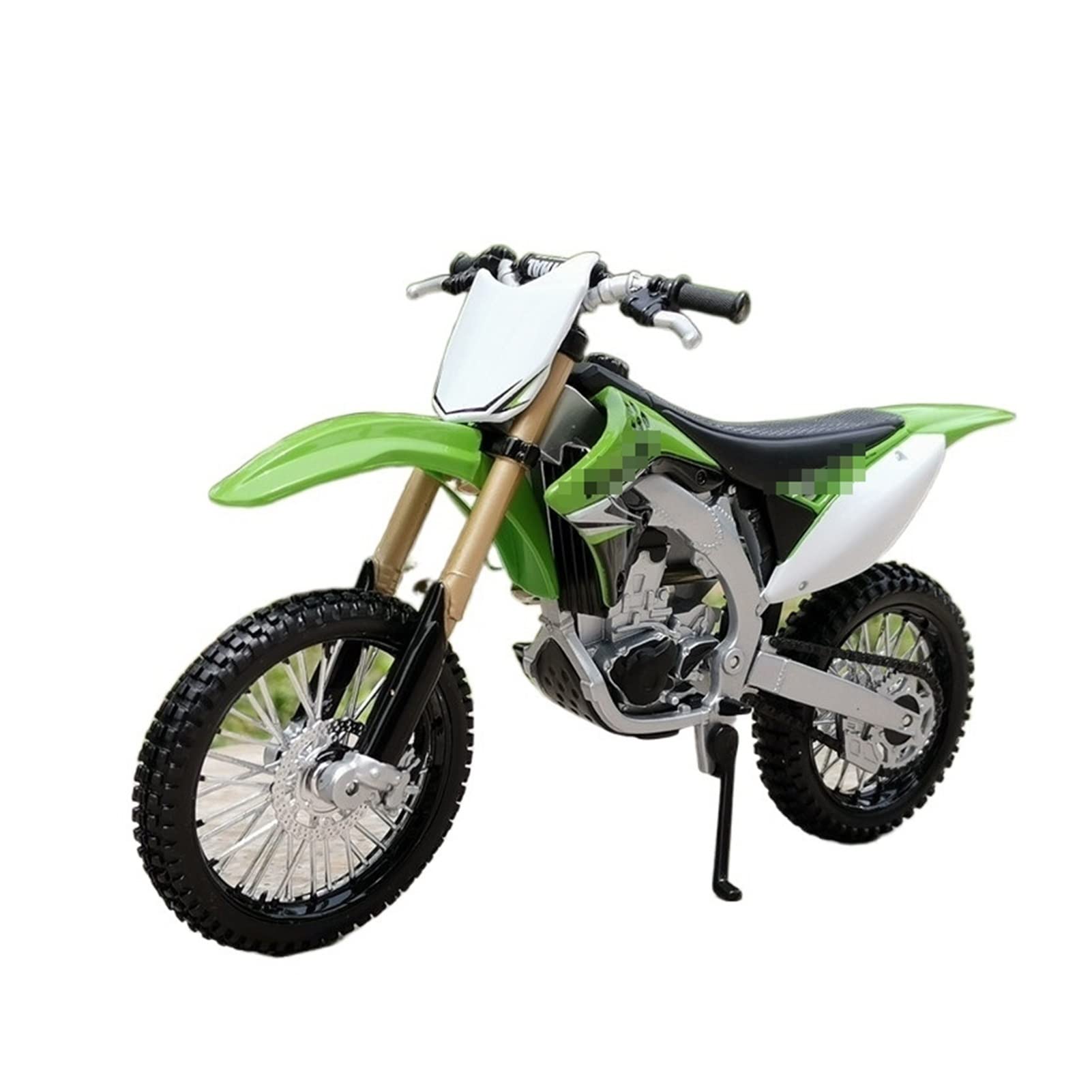 Kawasaki KX 450F 1/12 Alloy Motorcycle Model - Racing & Street Display