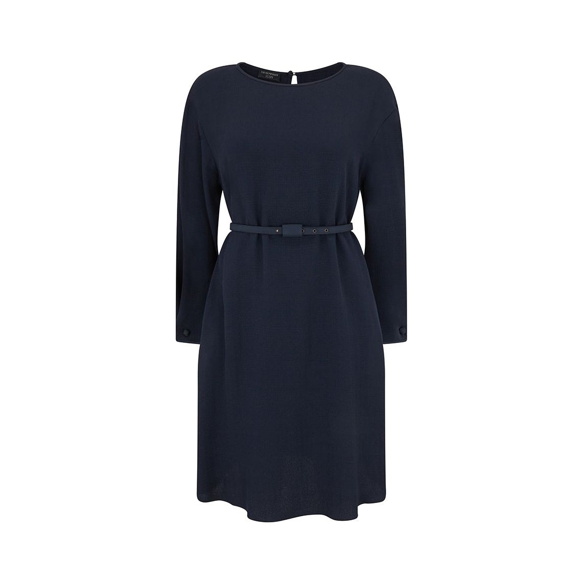 Stylish Micro Check Sleeved Belted Dress for Women | Flattering A-Line Office & Party Outfit | Perfect for Work, Cocktail Events & Special Occasions