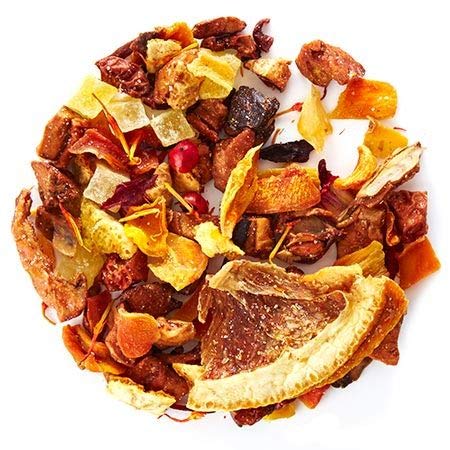 DAVIDs TEA Sunny C Herbal Tea - 10 Ounce Loose Leaf Tea for Iced Tea & Hot Brewing - Refreshing Citrus Blend Perfect for Morning Boost or Afternoon Relaxation