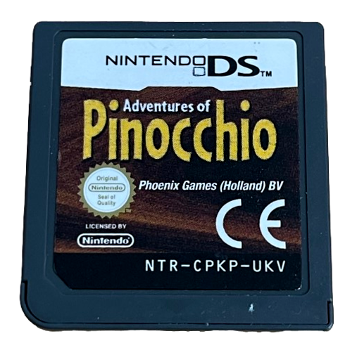 Pre-Owned Adventures of Pinocchio Nintendo DS Game Cartridge Only - Classic Kids Adventure Game for Nintendo DS Lite & DSi - Perfect for Family Game Night & Retro Gaming Collectors