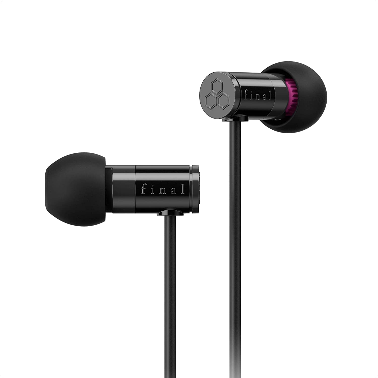 Final Audio E1000 High-Fidelity Noise Isolating In-Ear Earphones - Perfect for Commuting, Workouts, and Studio Monitoring