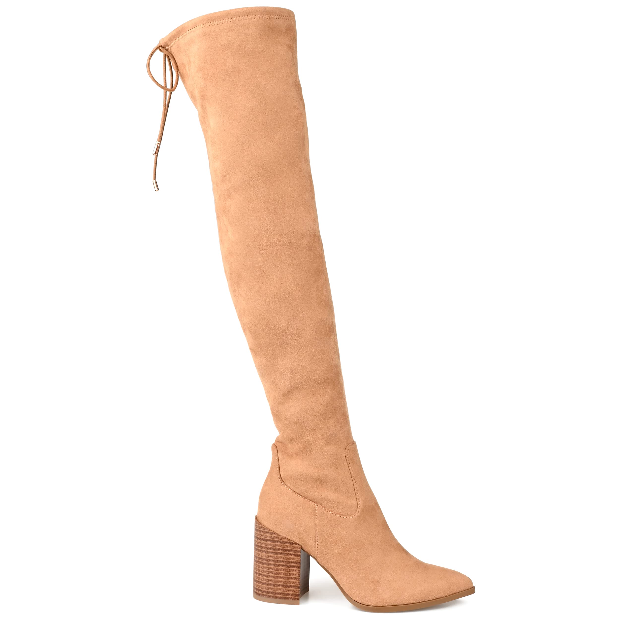 Brinley Co. Women's Over The Knee Boots with Memory Foam - Comfortable Thigh High Boots for Winter, Fall & Casual Outfits | Perfect for Office, Date Night & Cold Weather Fashion