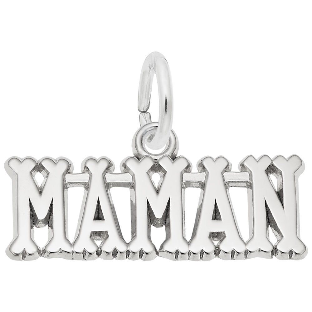 Elegant Maman Charms for Bracelets & Necklaces - Perfect for DIY Jewelry Making, Gifts & Personal Style Accessories
