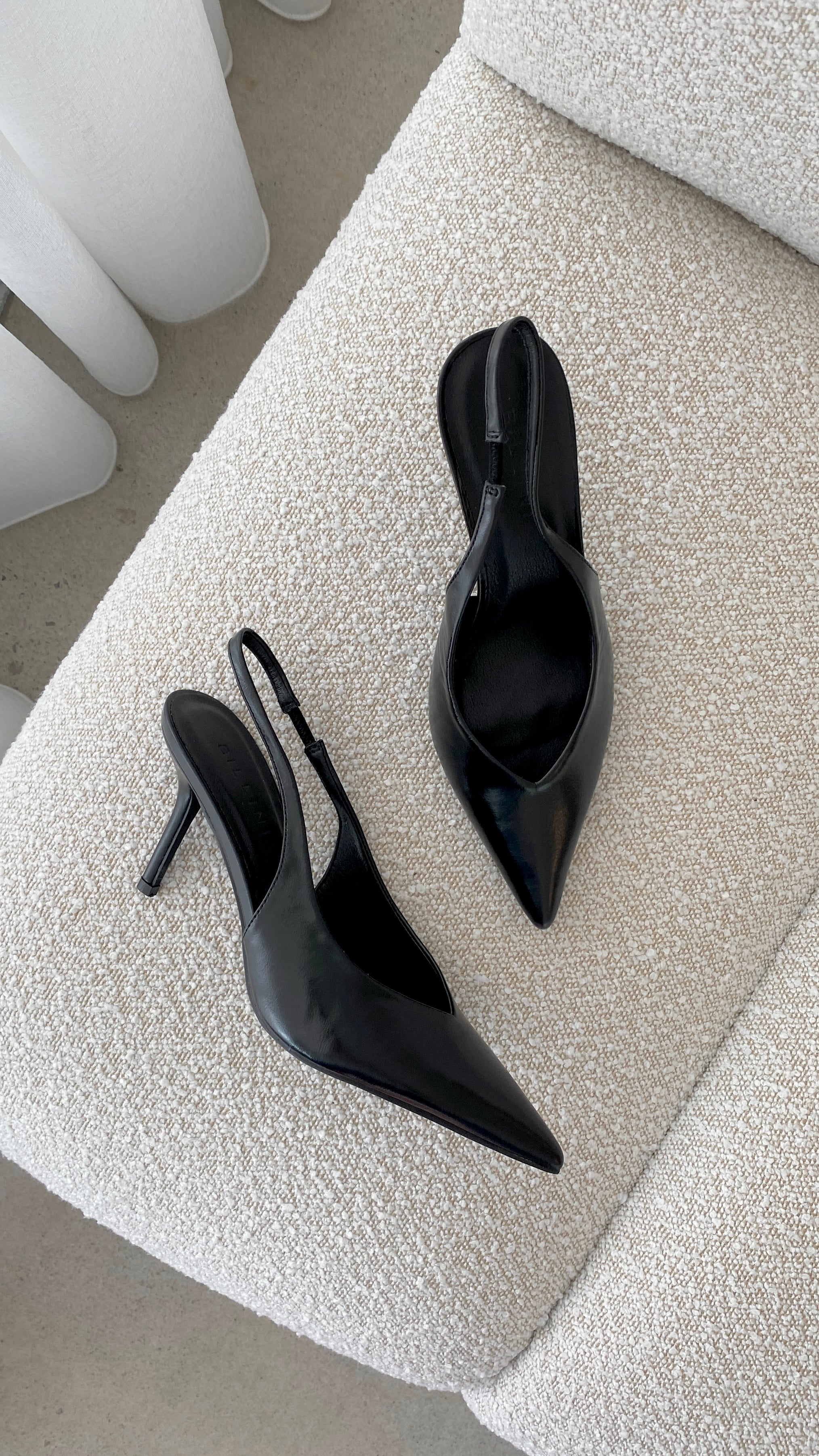 Kendra Heel Black Shine Women's High Heels - Elegant & Stylish for Parties, Weddings & Office Wear