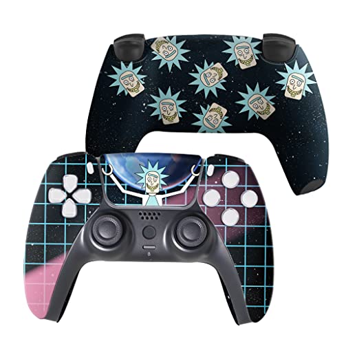 Premium Custom Wireless PS5 Controller - Compatible with Playstation 5 Console | USA-Made Hydro-Dip Permanent Design (Not Just a Skin) | Perfect for Gaming Tournaments, Streaming & Competitive Play