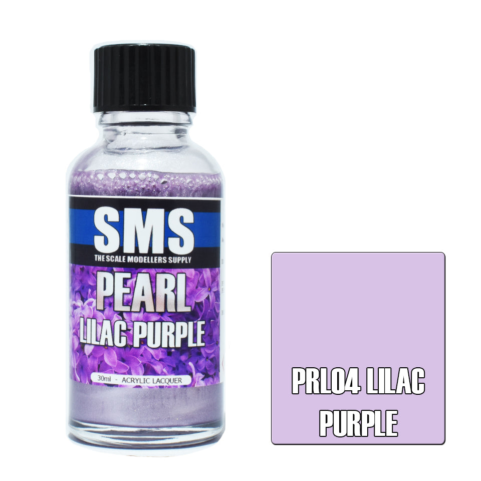 30ML Pearl Lilac Purple Acrylic Airbrush Paint - High-Quality Lacquer for Scale Modelers & Hobbyists - Perfect for Miniatures, Warhammer, and DIY Crafts