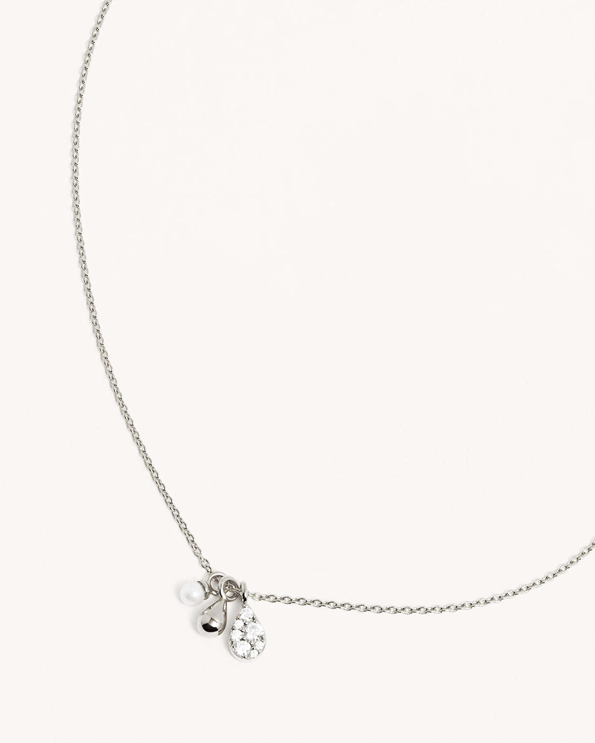 Elegant Sterling Silver Ocean Mist Necklace for Women - Dainty Wave Pendant Jewelry Gift for Her - Perfect for Beach Weddings, Anniversary & Everyday Wear