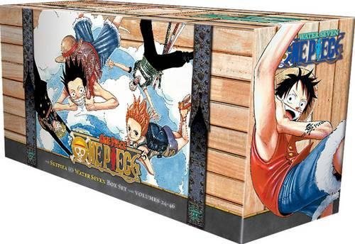 One Piece Box Set 2: Skypiea & Water Seven Volumes 24-46 by Eiichiro Oda - Perfect for Anime Fans & Manga Collectors - Great Gift for Birthday, Christmas & Anime Lovers
